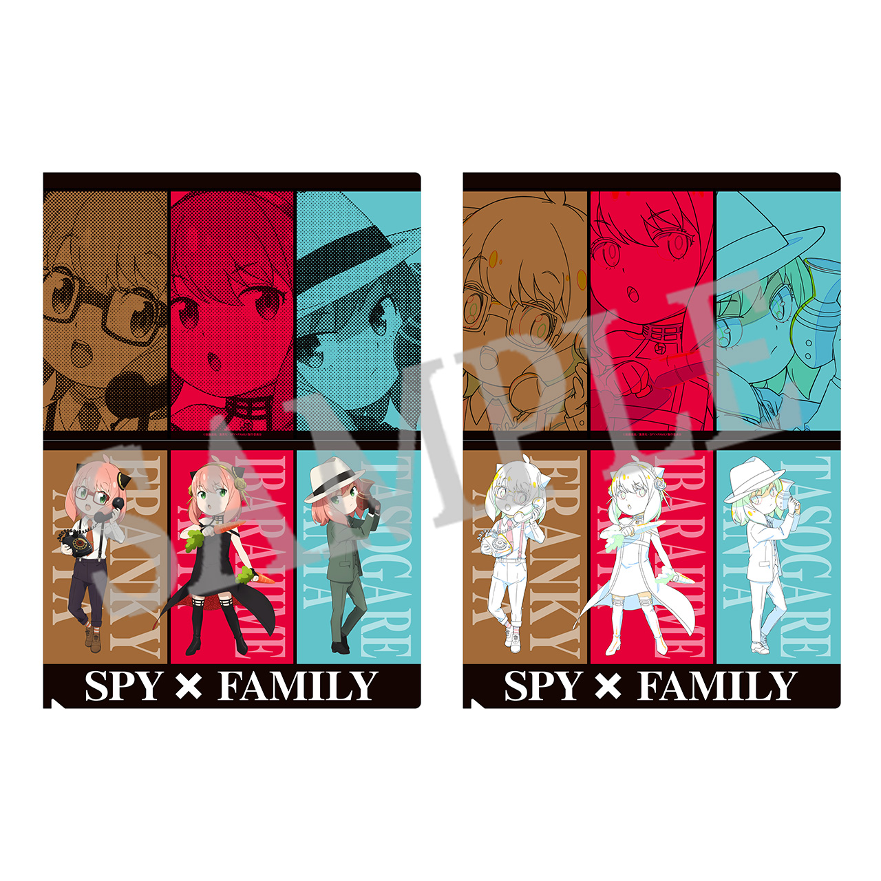 SPY×FAMILY クリアファイルセット/まねっこアーニャ Vol.1