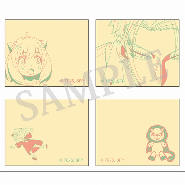 SPY×FAMILY ふせんセット わくわくセット