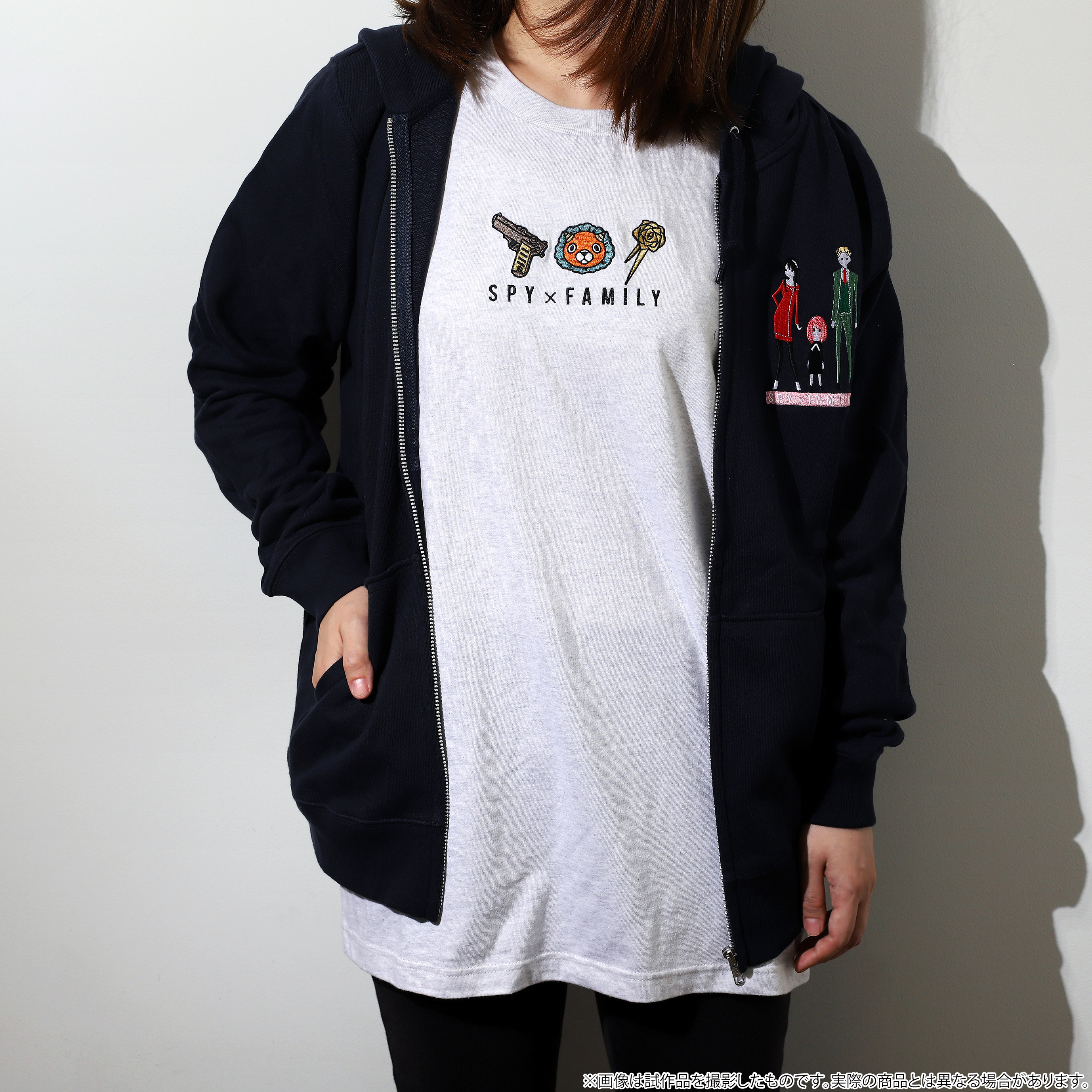 SPY×FAMILY Tシャツ モチーフ OATMEAL