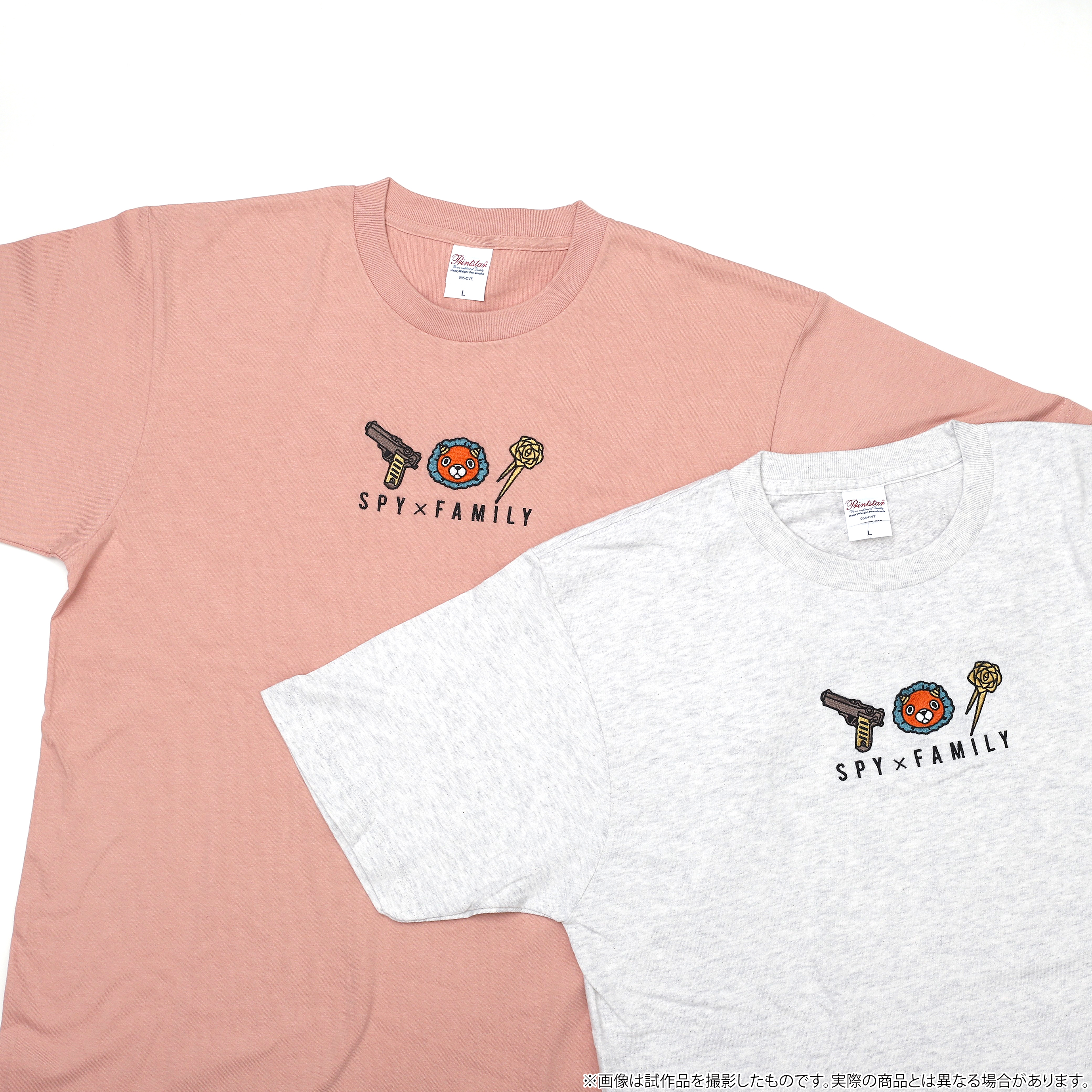 SPY×FAMILY Tシャツ モチーフ OATMEAL