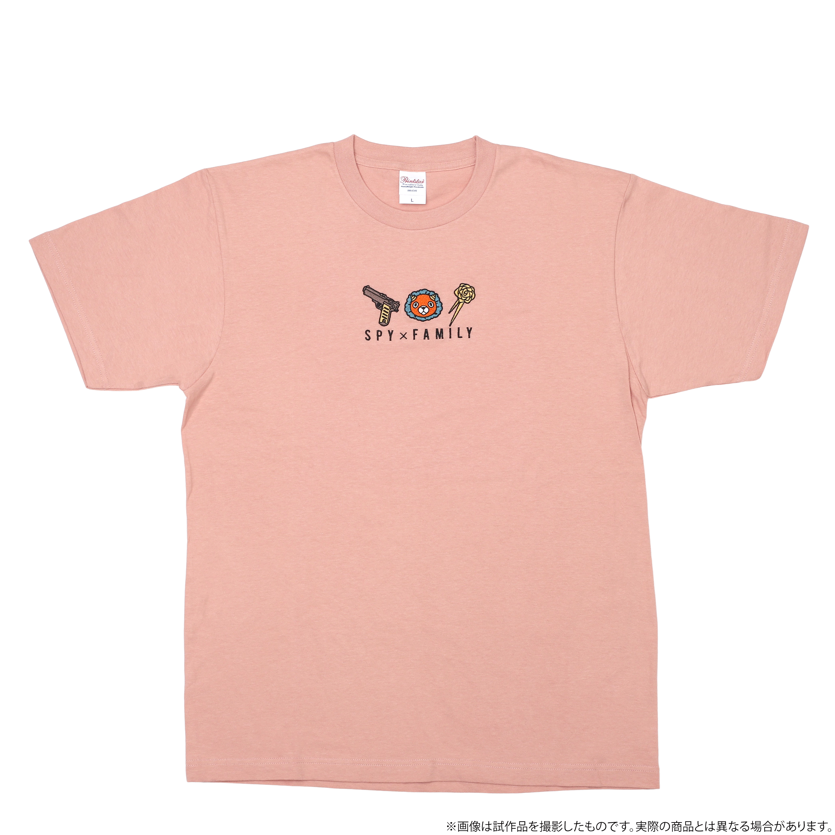 SPY×FAMILY Tシャツ モチーフ PINK