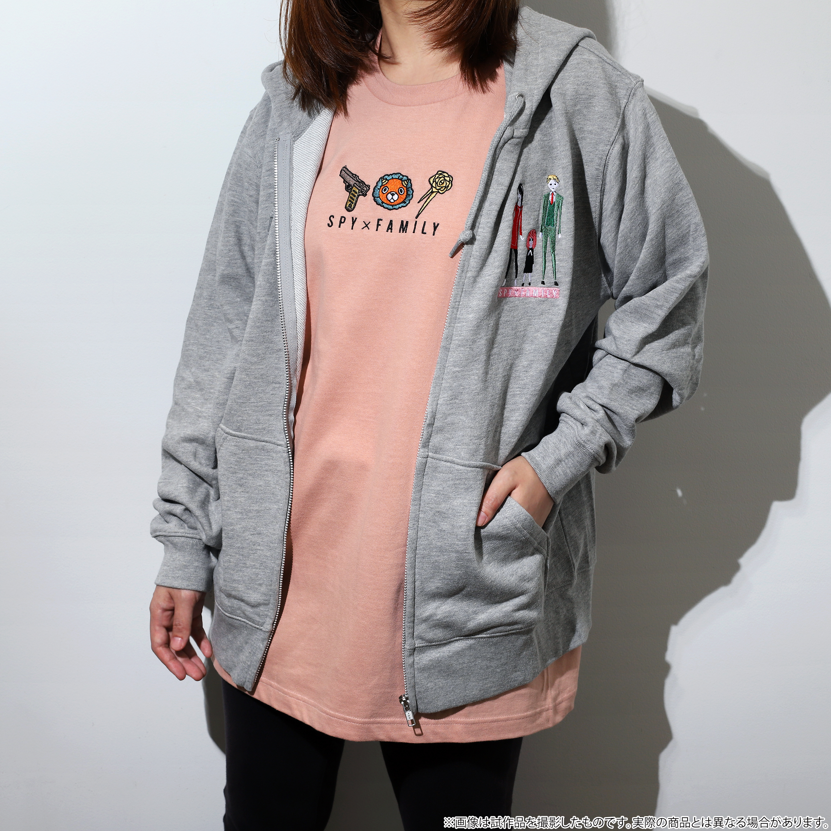 SPY×FAMILY Tシャツ モチーフ PINK