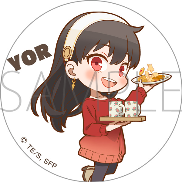 SPY×FAMILY 缶バッジセット くつろぎフォージャー家