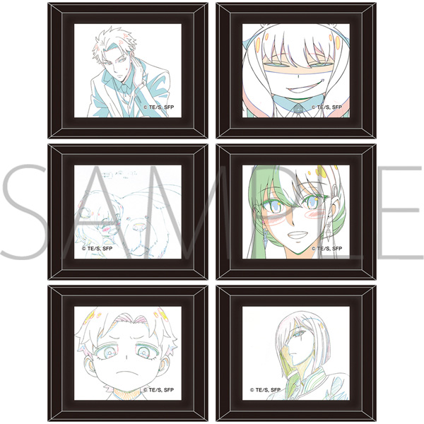 SPY×FAMILY 原画ミニ額縁コレクション vol.2【全6種／BOX】
