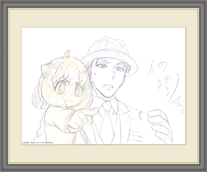【完全受注商品】SPY×FAMILY ミストグラフ 浅野恭司氏直筆サイン入り
